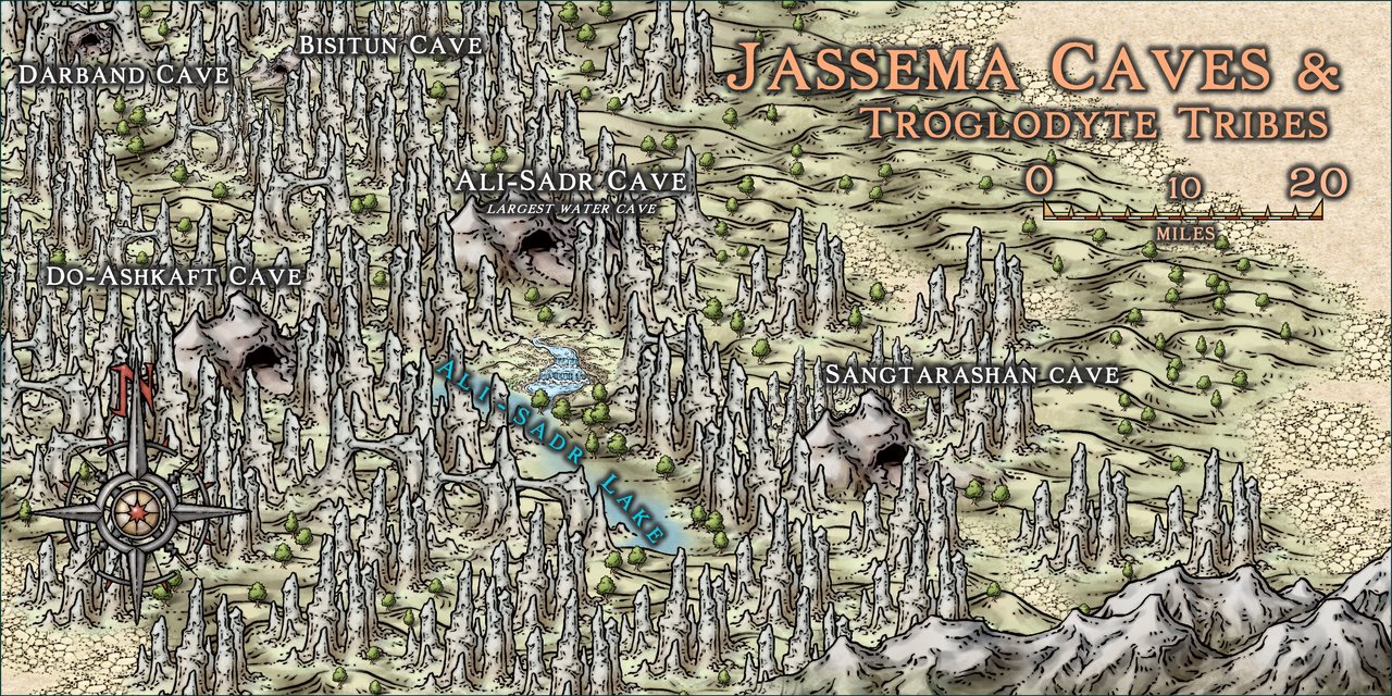 Nibirum Map: jassema caves by Ricko Hasche
